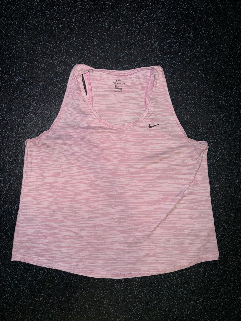 Nike Light Pink Heather Racerback Tank Top
